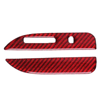 

Carbon Fiber Transmission Frame Cover, Car Shift Panel Interior Sticker, Gearbox Trim Strip,for Ford Mustang 2014-2019