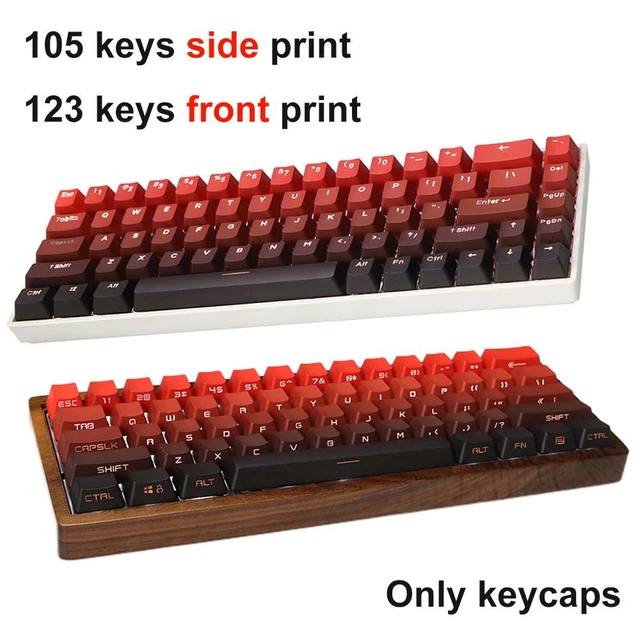 Mechanical Keyboard Thick PBT Red ESC Keycap R4 Cherry MX Switch OEM Height  