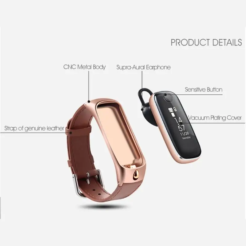 Распродажа 2в1 M6 Мини Смарт часы браслет Спорт Смарт Браслет Bluetooth Earph
