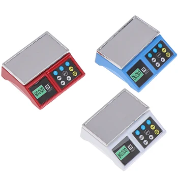 

1pc 1:12 Scale Electronic Scale Play Doll House Supermarket Miniature Furniture Dollhouse Accessories Decor Toys