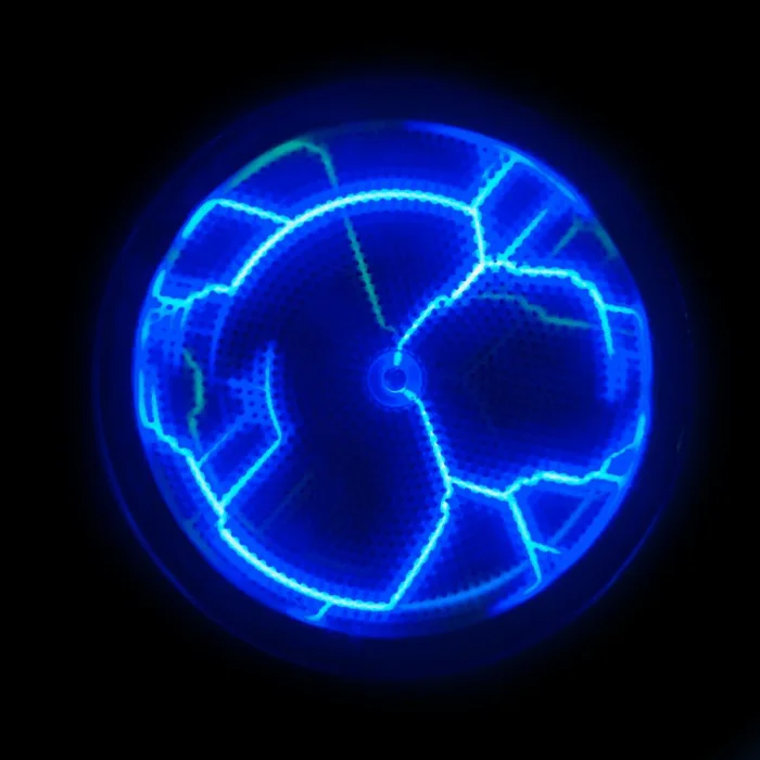 Plasmas диск со звуковым управлением светодиодный мини-светильник плазменный диск с датчиком освещения вечерние пластины для домашнего декора CLH@ 8