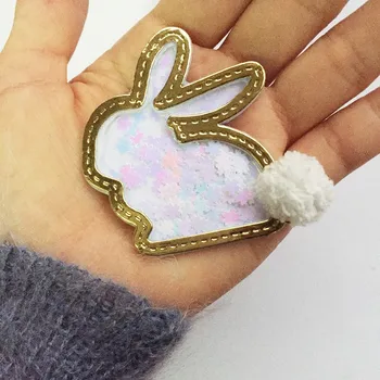 

The Easter Bunny Metal Cutting Dies Stencil Scrapbooking Photo Album Card Paper Embossing Craft DIY Dies Cut Rabbit