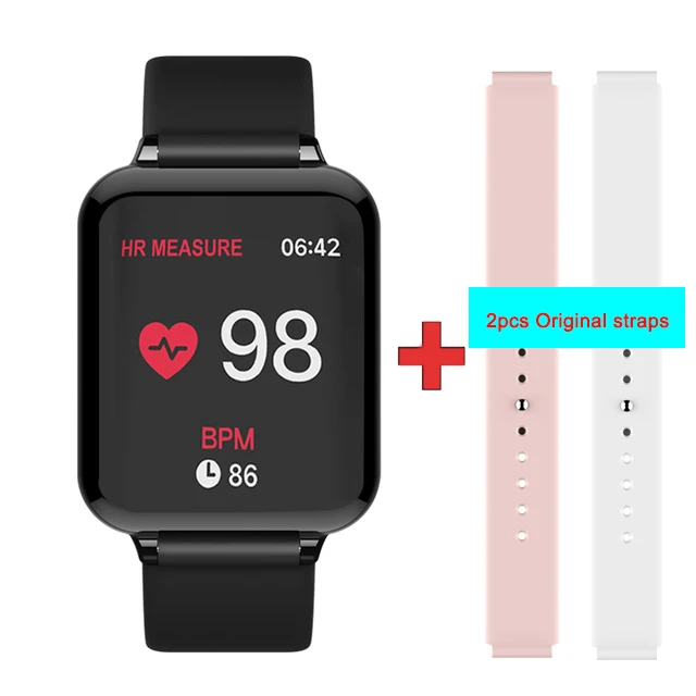 2021 Mens Smart Watch Waterproof B57 Hero Band 3 Heart Rate Blood Pressure Sprots Relogio Smartwatches Bracelet for Android IOS 