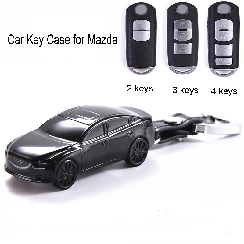 

Car Model Shape Key Case Cover for Mazda 3 BM BN 6 GH GJ GL CX-3 DK CX-4 GK CX-5 KE GH KF CX-8 KG MX-5 IV Targa Auto Key Shell