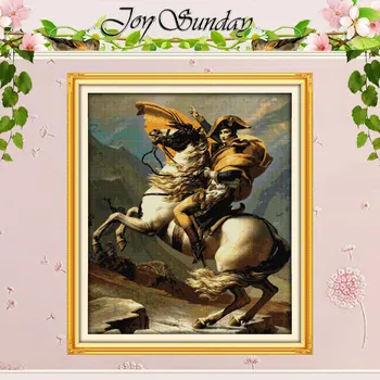 

Napoleon Patterns Counted Cross Stitch 11CT Printed 14CT Cross Stitch Sets Chinese Cross-stitch Kits Embroidery Needlework