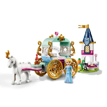 

Girls Building Toys Princess Dream Carrage Series Same as 4116 DIY Toys Girls Birthday Xmas Girls
