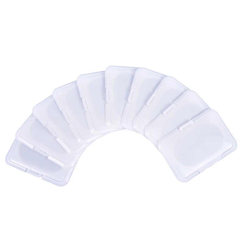 10Pcs Wipes Lid Wipes Cover Wet Tissues Box Lid Reusable Wet