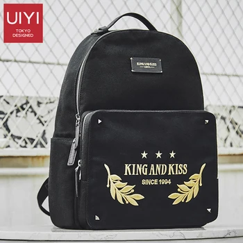 

Polyester Men's Backpack Street Fashion Backpack College Women's British School Bag Design Embroidery Casual Backpack Crossbody