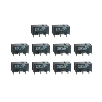

10PCs D2F-J01F Mouse Micro Switch Micro Button Silver Contactor mouse button