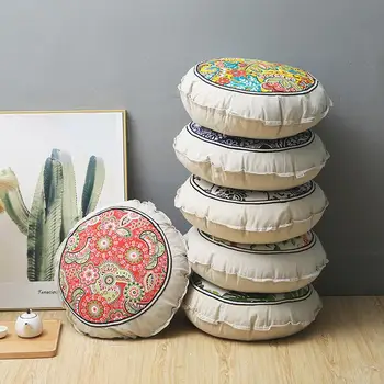 

30 Thicken Large Chair Cushion for Kitchen Chair Round Removable Car Seat Pad Tatami Floor Decorative Pillows For Home