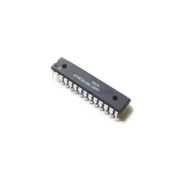

ATMEGA168-20PU DIP-28MCU MCU 8-bit AVR 16KB Flash 3.3V 5V 28-Pin PDIP atmega168