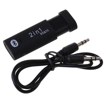 

2 In 1 Stereo Sound Wireless Bluetooth 5.0 AUX Adapter Smart USB Audio Receiver Transmitter Noise Reduction Function
