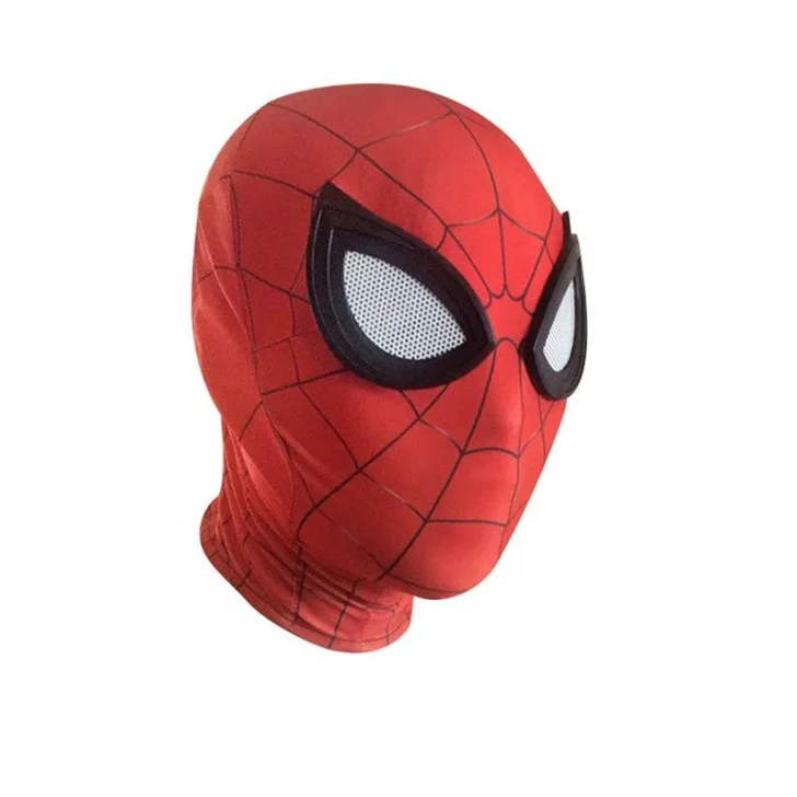 Питер Паркер Человек-паук мальчик маска линзы 3D косплей Паук Мальчик супергерой реквизит - Цвет: A