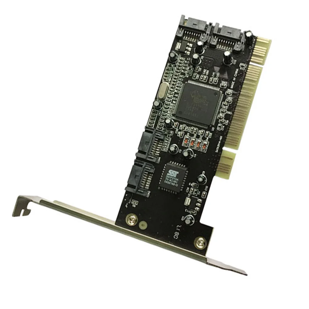 Адаптер для адаптера PCI на SATA стабильный быстрый адаптер для настольного ПК адаптер для контроллера внутренний легко наносится 4 порта с возможностью горячей замены Add On