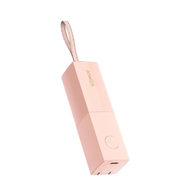 power bank portable charger Anker A1633 energy bar super charging treasure is small and carries plug charger head. Iphone13 can be used for fast charging in power bank best buy Power Bank