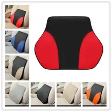 Цвет Соответствующие пены памяти хлопок автомобиль обратно поддержка машинный Поясничный Подушка сидение поддержка талии Универсальный