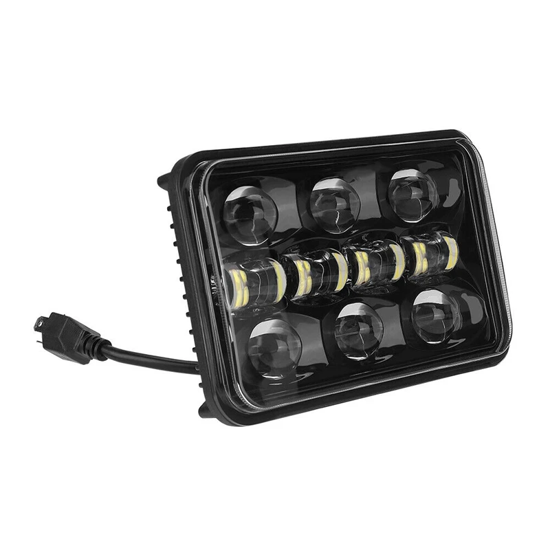 4X6 inch 150W LED Headlight Beam with DRL for Jeep Wrangler | Автомобили и мотоциклы