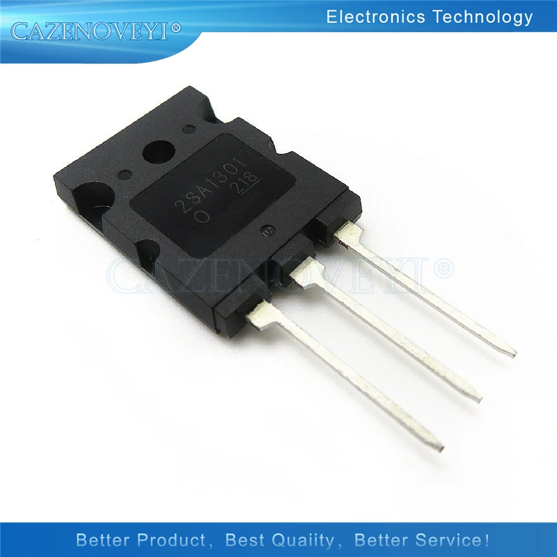 

10pcs/lot=5pair ( 5pcs 2SA1301 + 5pcs 2SC3280 ) A1301 C3280 TO-3P In Stock