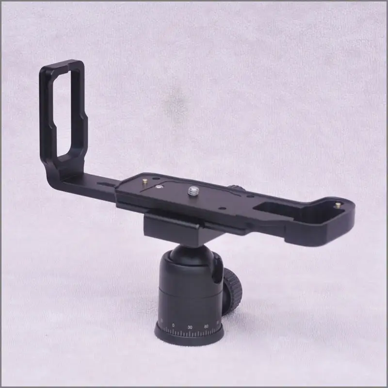 Вертикальная съемка Quick Release L пластина/кронштейн рукоятка держатель для Fujifilm Fuji Gfx50S Gfx 50S сферическая головка с камерой штатив