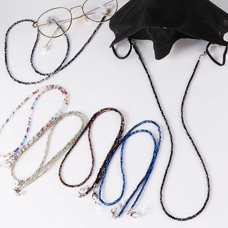 Necklace Lanyard Chain For Glasses Mask Sunglasses bead chains