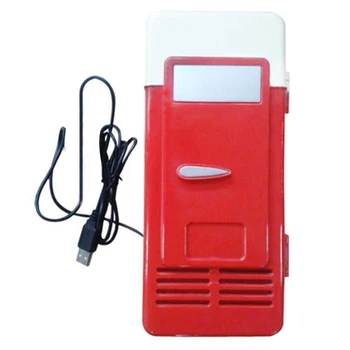 

Mini USB Fridge Freezer Drink Beer Cooler Refrigerator for Travel Car Office FPing