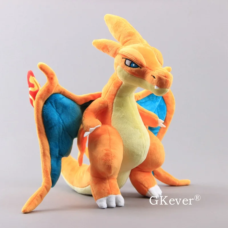 30-35 см Япония Аниме Charizard центр мегаэволюция плюшевые игрушки кукла блестящая Charizard X& Y плюшевая игрушка детский подарок на день рождения