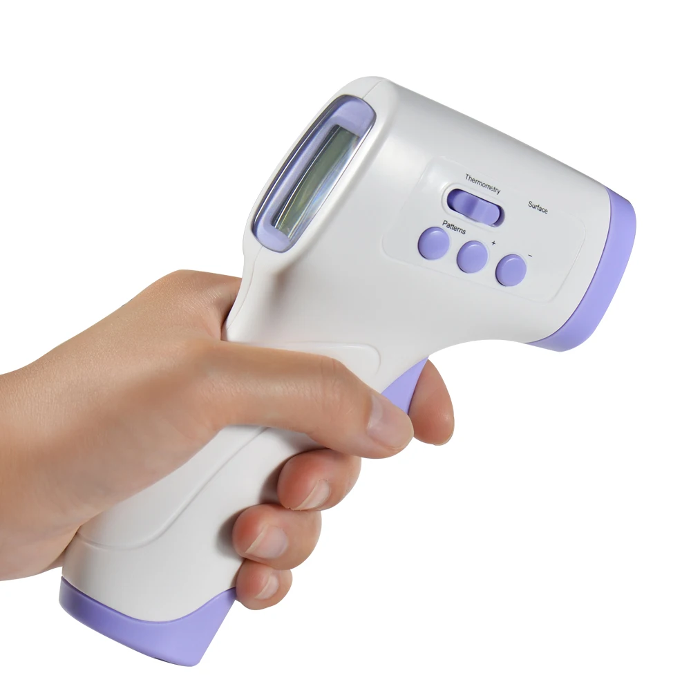 

Degrees F C Muti-fuction Digital Thermometer Infrared Forehead Body Thermometer Gun Non-contact Temperature Measurement Device