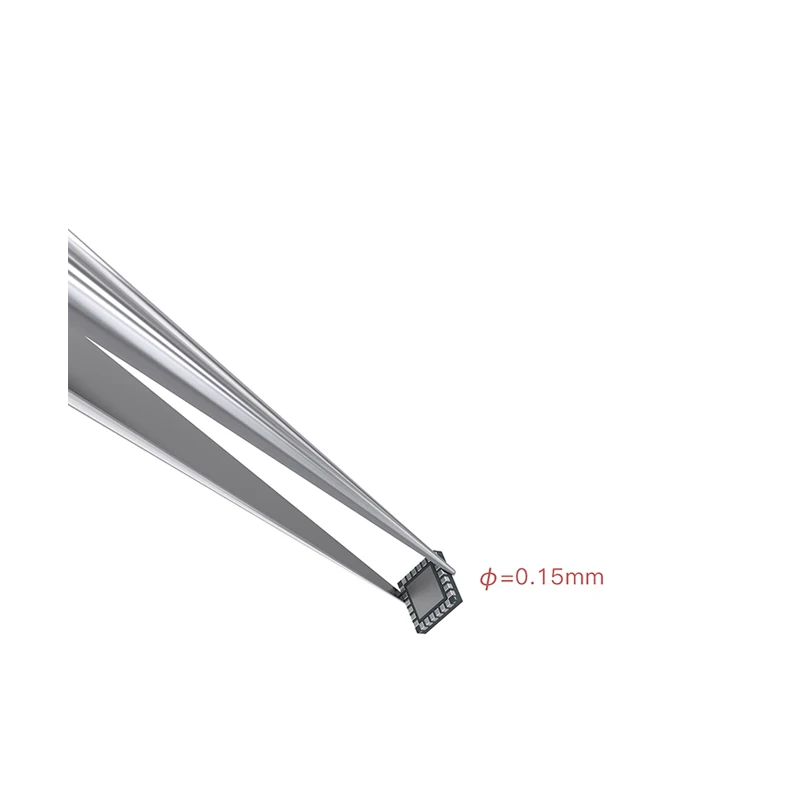 Qianli Flying Wire Tweezers Precision 0.15mm 0.1mm Non-magnetic Stainless Steel Tweezers for Mirco IC Repair Tools - Цвет: 0.15mm