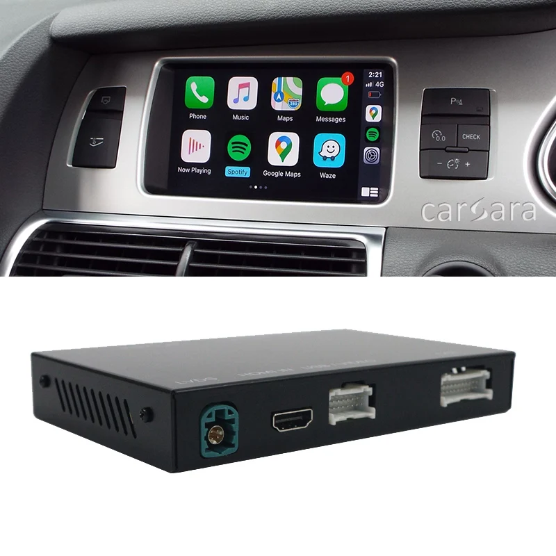 Carplay Integration Kit 2010 2011 S6 C6 With Mmi 3g Android Auto Mirroring Google Waze Spotify Phone Music Iphone App Ios Play Car Multimedia Player Aliexpress