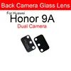 Back Rear Camera Glass Lens For Huawei Honor 9 9i 9N 9X 9S 9C Pro Lite Camera Glass Lens Glass + Sticker Replacement Repair ► Photo 2/6