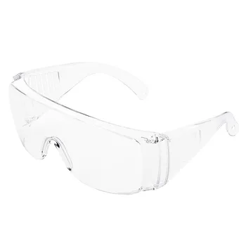 

New Clear Safety Goggles Glasses Dust-Proof Glasses Working Glasses Lab Dental Eyewear Splash Eye Protective Anti-wind Glasses