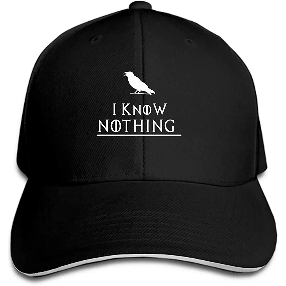 Унисекс бейсболка I Know Nothing Dad Hat регулируемая