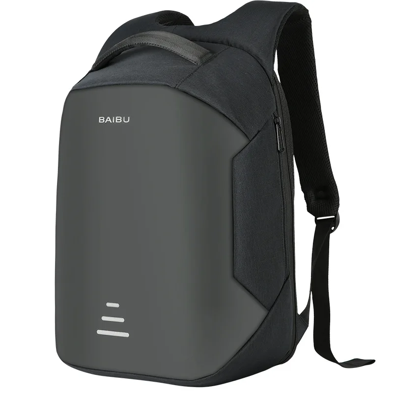 

JIULIN New men 15.6 Laptop Backpack Anti Theft Backpack Usb Charging Women School Notebook Bag Oxford Waterproof Travel Backpack