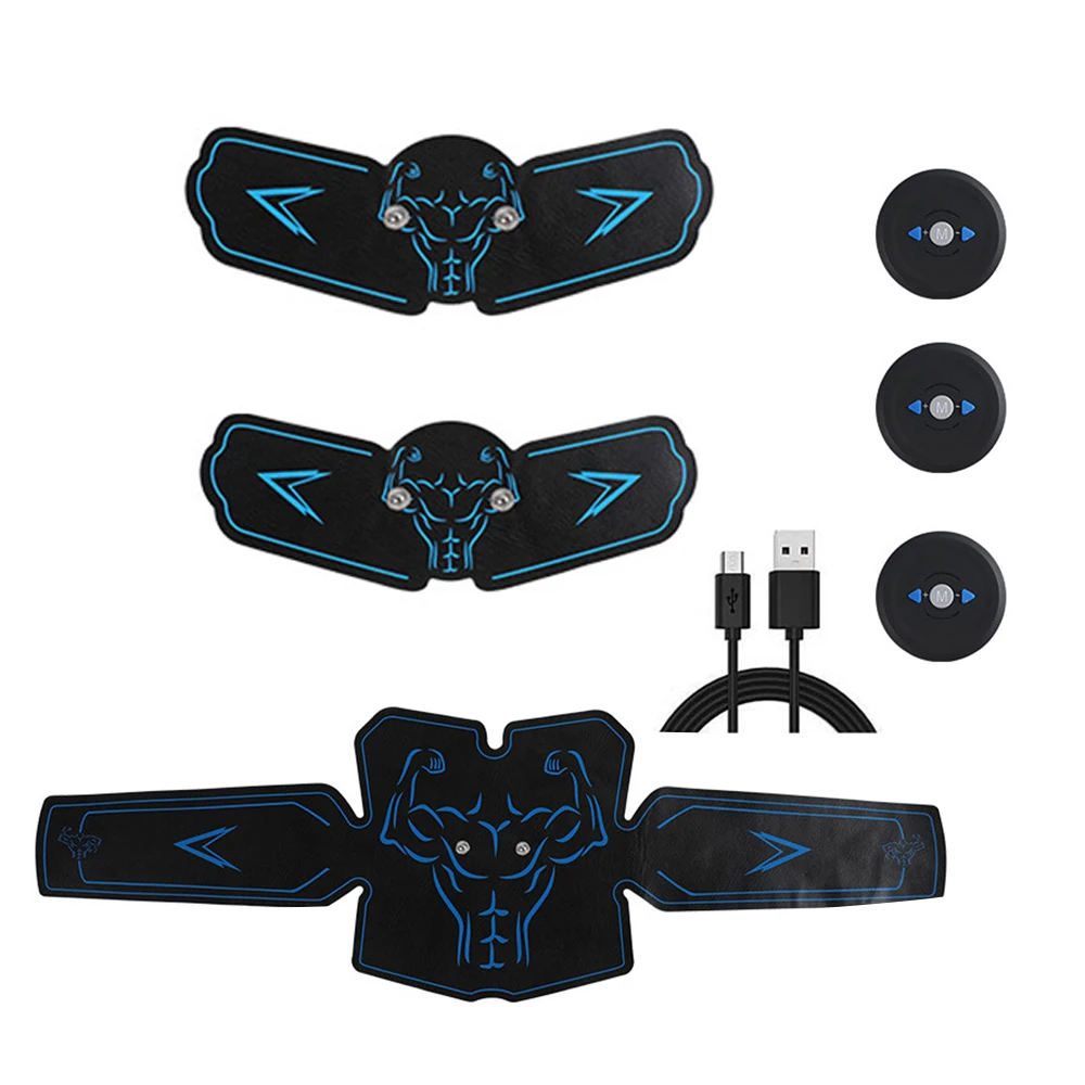 Smart Abdominal Muscle Stimulator Training EMS Abs Trainer Home Gym Trainer Fitness Gear Equipment Stimulator Muscle Exerciser