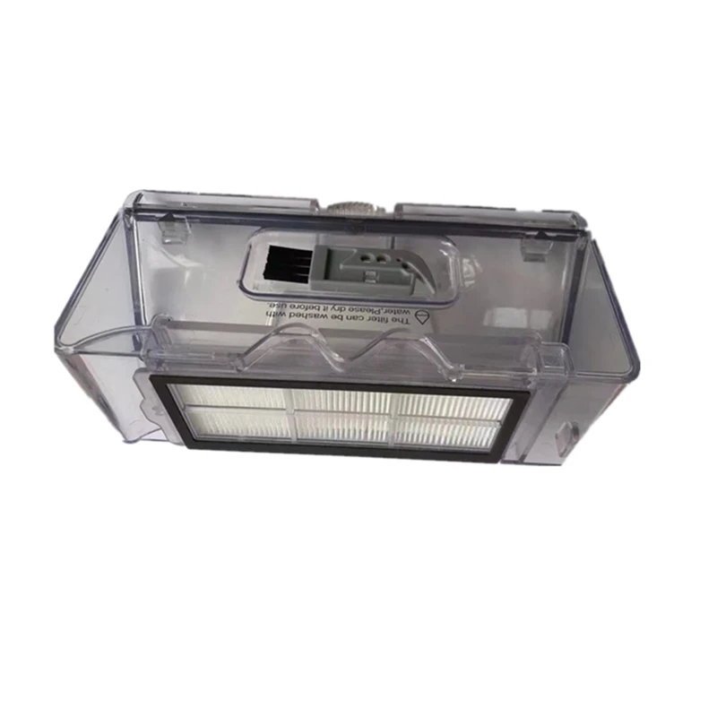 Robô Aspirador de pó Bin Caixa de pó para Alfawise V10 Max Aspirador de pó Robótico Peças Reposição Acessórios Substituição Peças