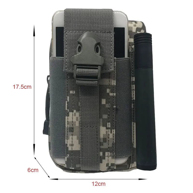 2020 New Men Waist Pack Bum Bag Pouch Waterproof Military Belt Waist Packs Molle Nylon Mobile Phone Wallet Travel Tool Waist Bag