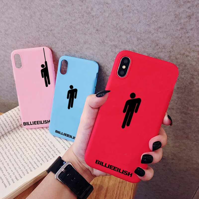 Billie Eilish чехол с логотипом для samsung Galaxy S10 S9 S8 S7 S6 Plus Lite edge силиконовый телефона