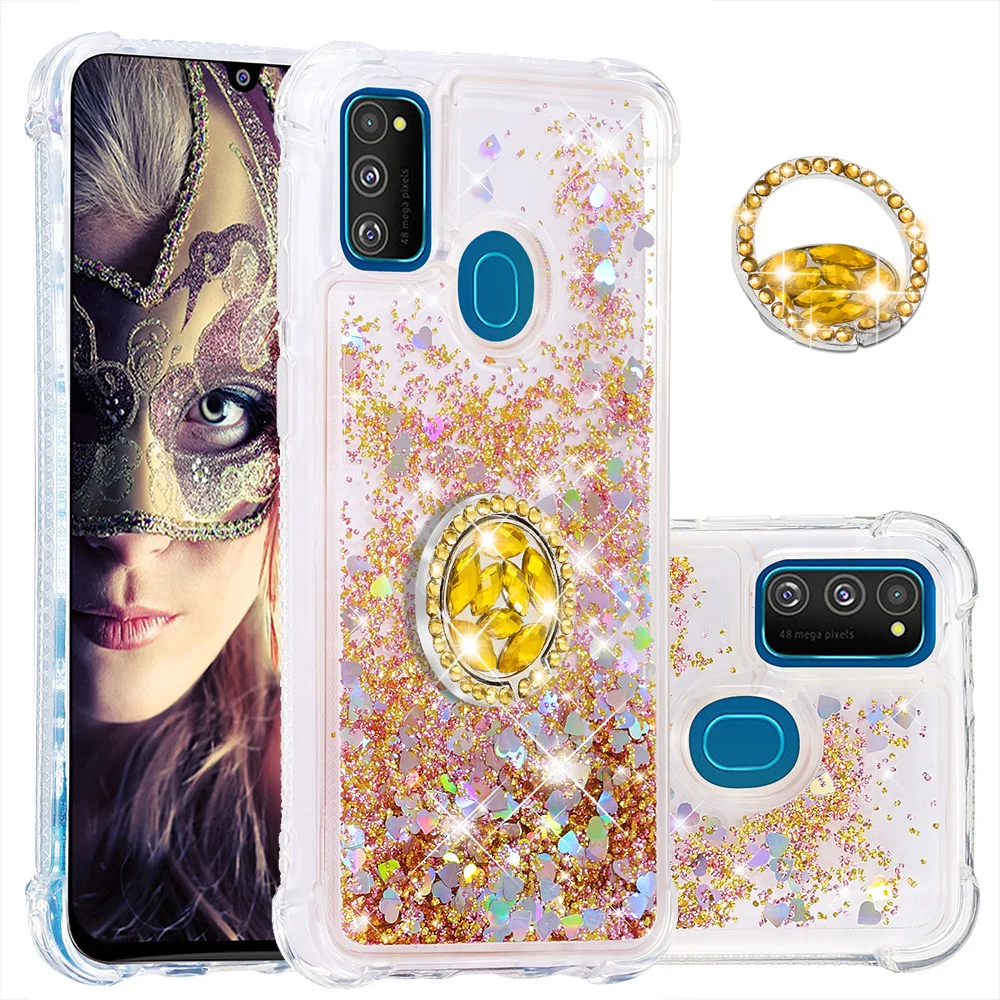 

For A50 Samsung Galaxy A10 A20 A30 A40 S A70 2019 Case Silicon TPU Galaxy A50 A10e A20e M10 M20 M30 S Anti-Knock Quicksand Case