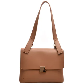 

Texture Female Bag 2019 Autumn and Winter New Wave Wild Messenger Bag Simple Shoulder Portable Small Square Bag vuiton