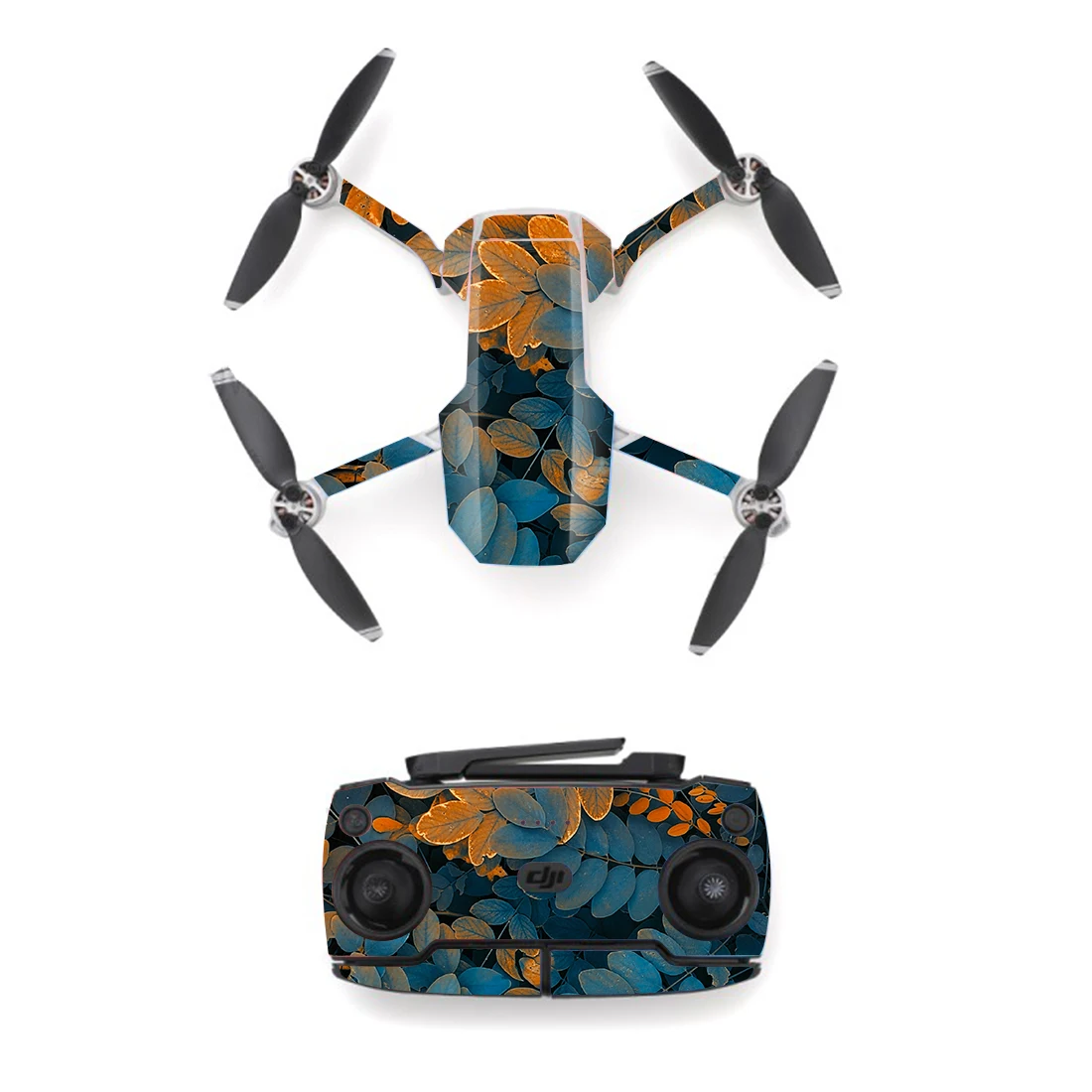 Стильная наклейка в виде листа для DJI Mavic Mini Drone и на пульт дистанционного