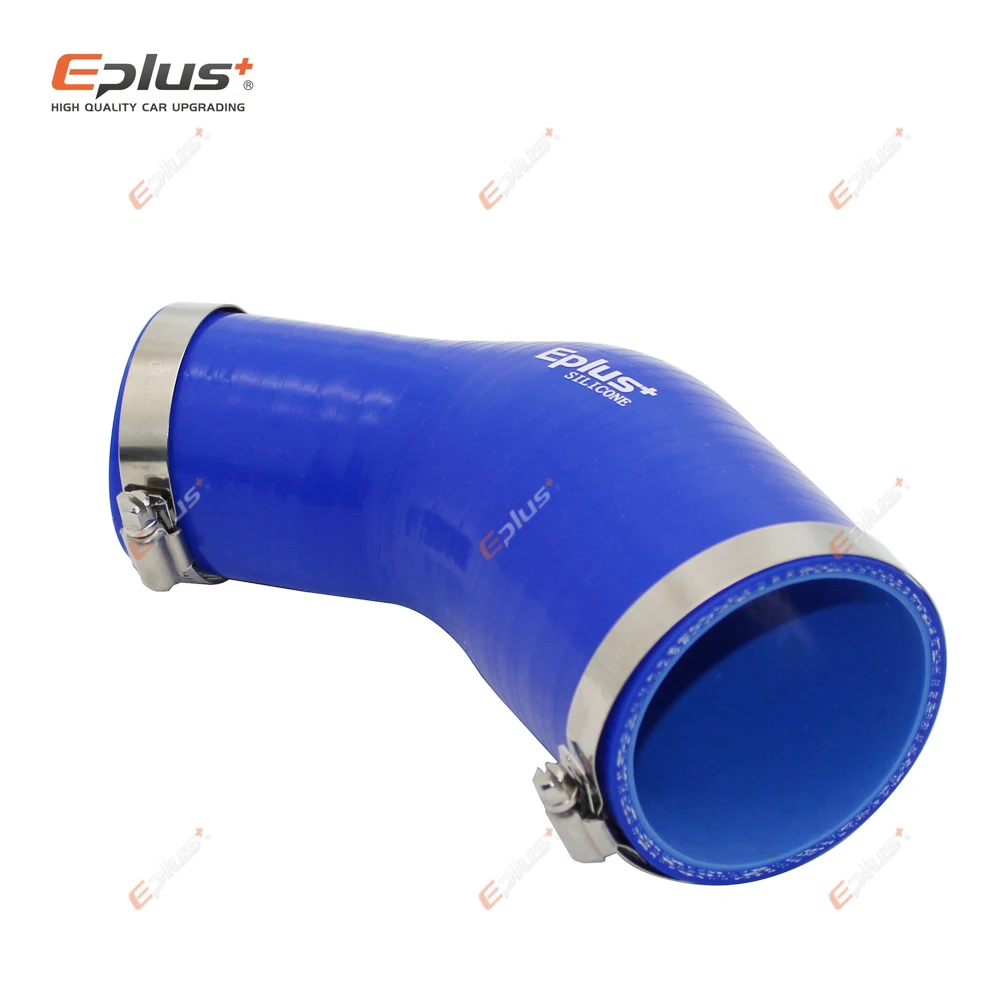 Silicone Hose 45 Degrees Connector Car Intercooler Turbo Intake Pipe Coupler