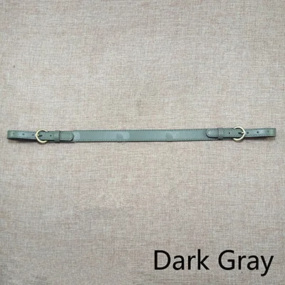 Dark Gray Meetee 2 шт. 51 см искусственная кожаная сумка плечевой ремень PU ручка висячая Пряжка ручка для переноски DIY аксессуары для багажа BF477 - Цвет: Dark Gray