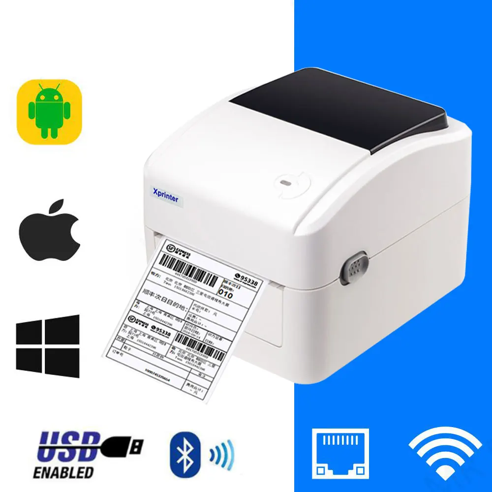 152mm/s Thermal Label Printer 25-115mm 