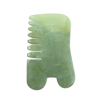 

Natural Jade Scraping Facial Massage Jade Roller Face Body Massager Beauty Tool Style:Xiuyan Jade Scraping Board