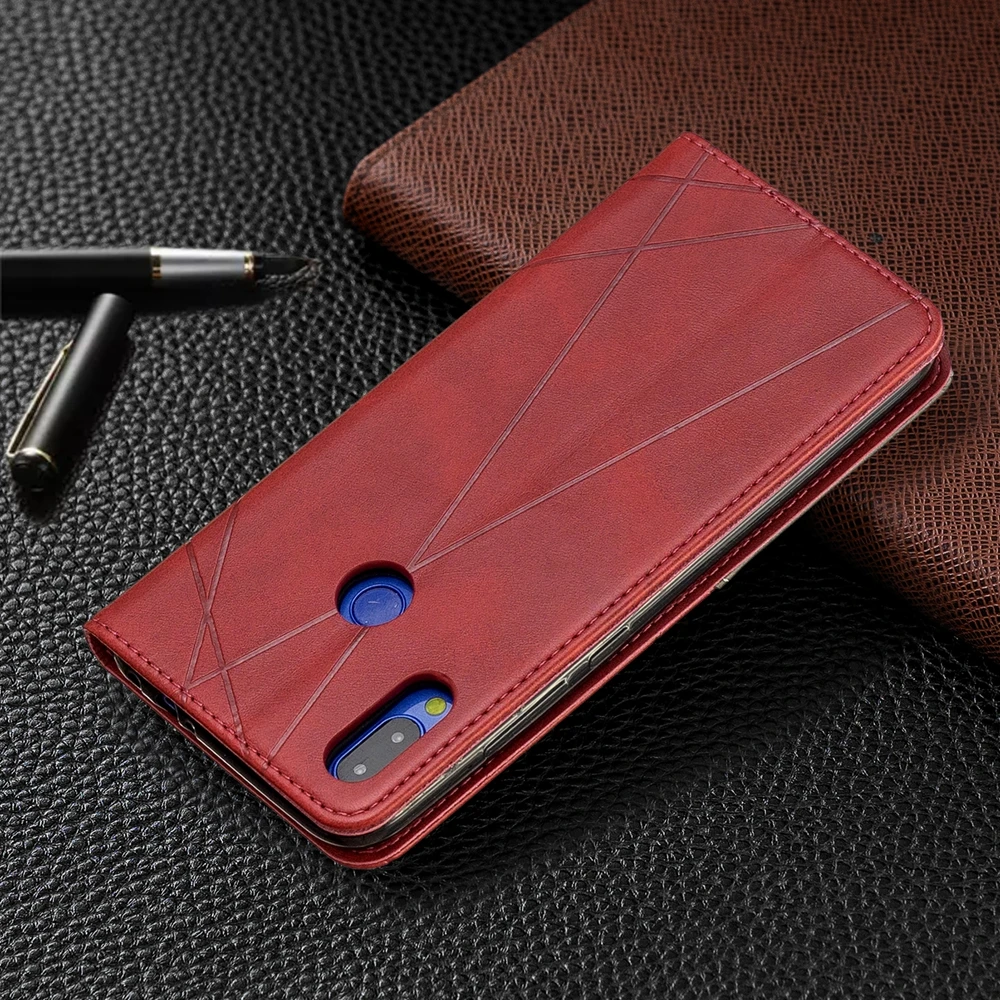Tobebest Магнитный кошелек кожаный чехол для Xiaomi Redmi Note 7 Чехол для Redmi Note 7 Чехол с карманом для карт