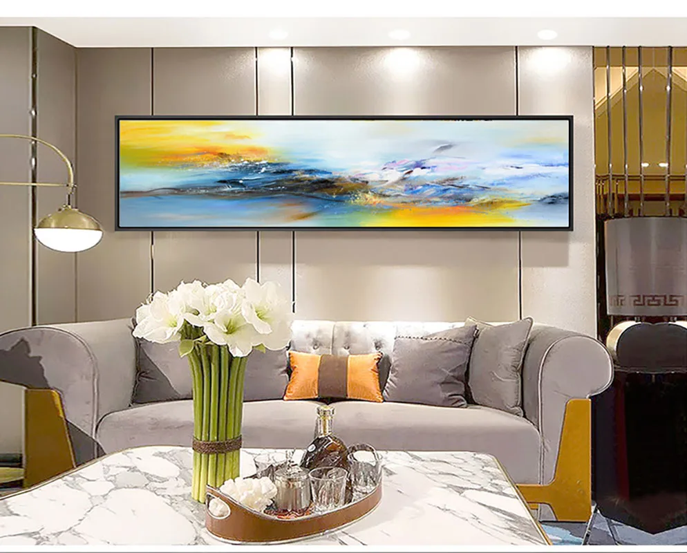 

Modern Abstract Nordic style Porch Living Room Landscape Prints Paintings Decorative Pictures Canvas Wall Art Unframed Painting