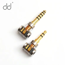 Dd dj35a dj44a 2.5mm 4.4mm adaptador equilibrado para 2.5mm equilíbrio fone de ouvido alta fidelidade player cabo áudio 2.5 a 4.4 jack conversor
