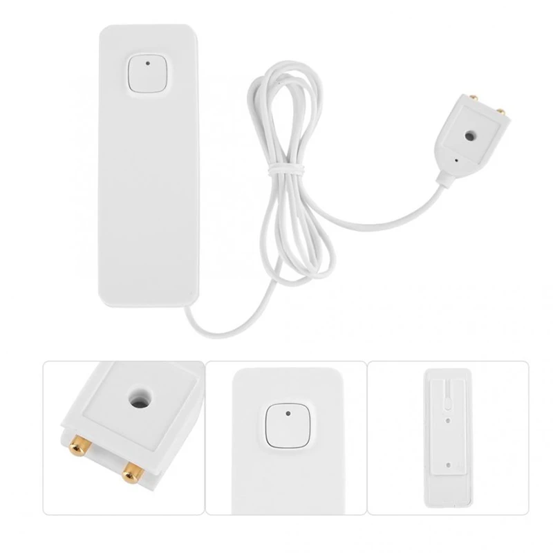 

Chargeable Smart WIFI Water Leakage Sensor Alarm Home Security System for Tuya Smart Life IFTTT APP Control Independent Overflow
