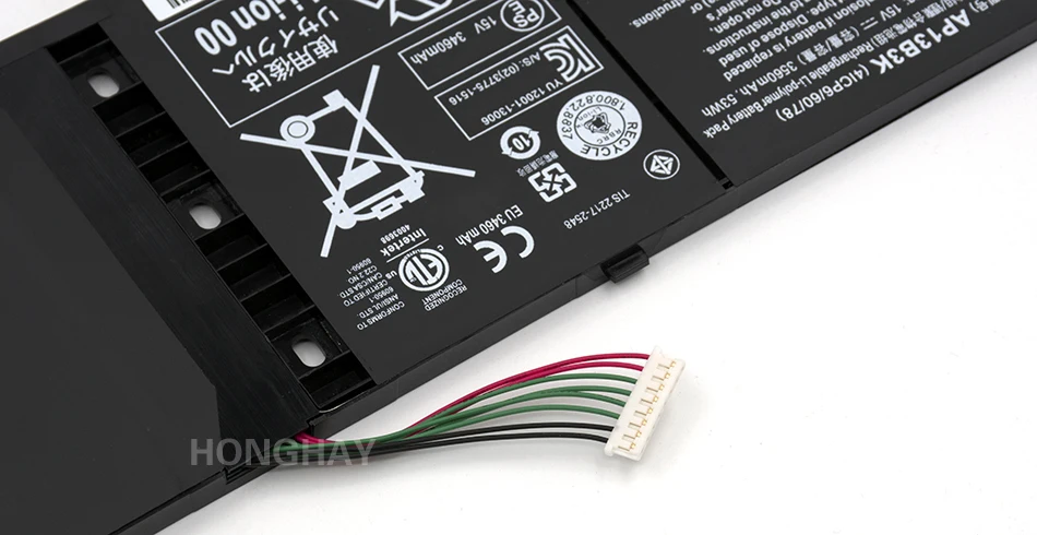 Honghay AP13B3K ноутбук Батарея для acer Aspire V5 R7 V5-572G V5-573G V5-472G V5-473G V5-552G M5-583P V5-572P R7-571 AP13B8K