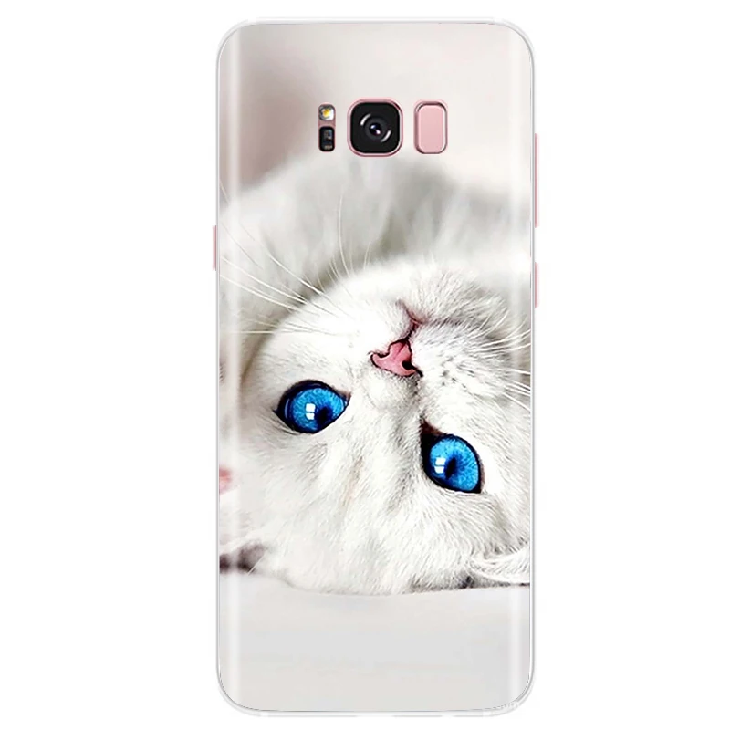 waterproof phone holder Case For Samsung Galaxy S8 Plus Silicone Case Cute Pattern Soft TPU Case For Samsung Galaxy S8 S 8 Plus Phone Case Fundas Coque cell phone pouch